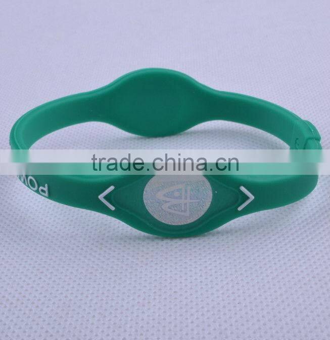 Hot sale!!! Most special promotion gift energy silicon bracelet charms fashion bracelets 2013