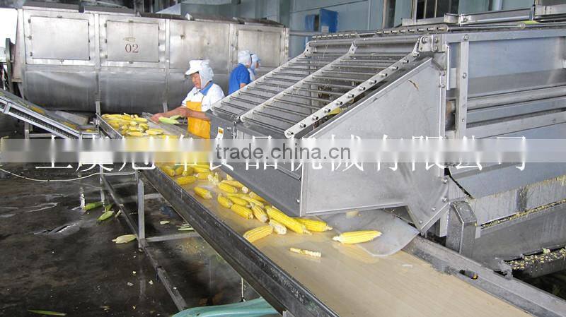 sweet corn processing line/sweet corn production line/sweet corn frozen line