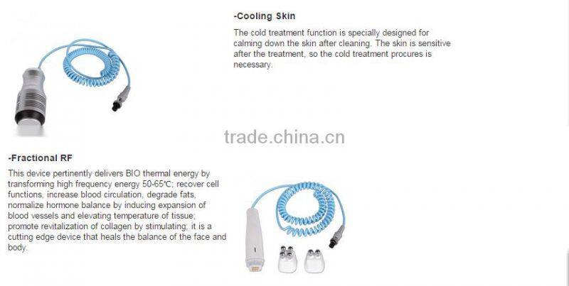 2017 Hot sale high quality hydro dermabrasion skin moisturizing spray water oxygen jet peel machine