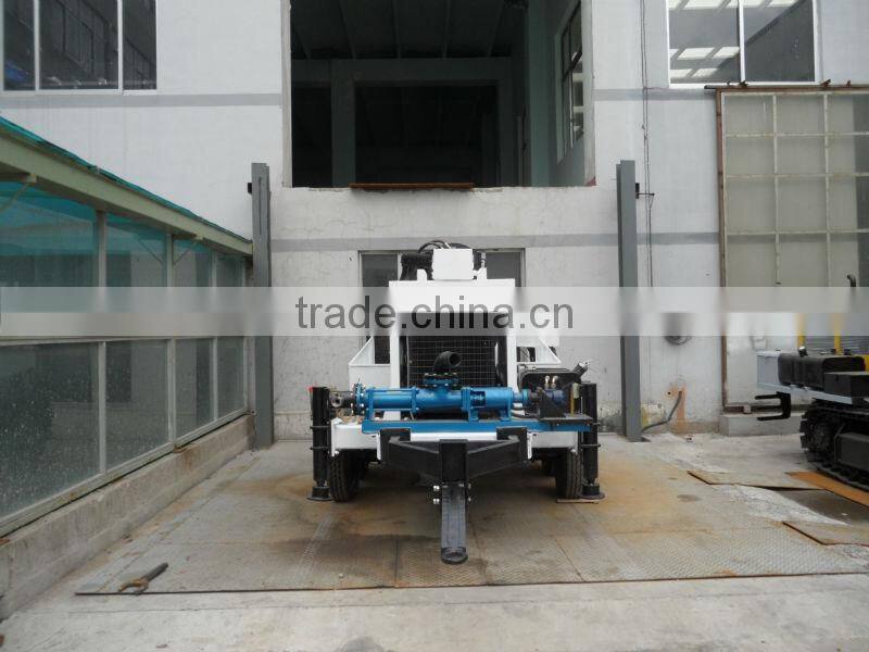 cheapest trailer mounted bore hole Water Well Drilling machine