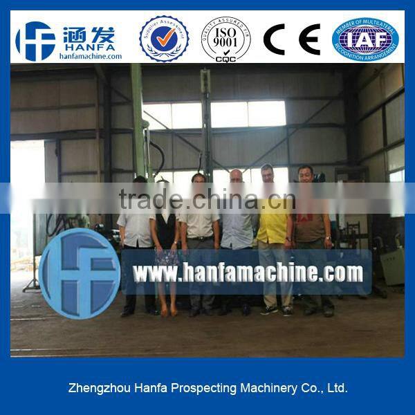 Quality ensure!Rock drilling!Stone killer!crawler type Hydraulic movable drill HF138Y, with air compressor