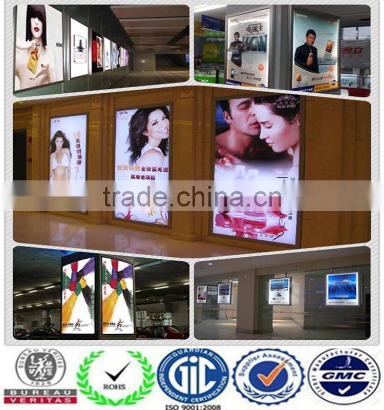 Anodized colored custom aluminum profiles for poster