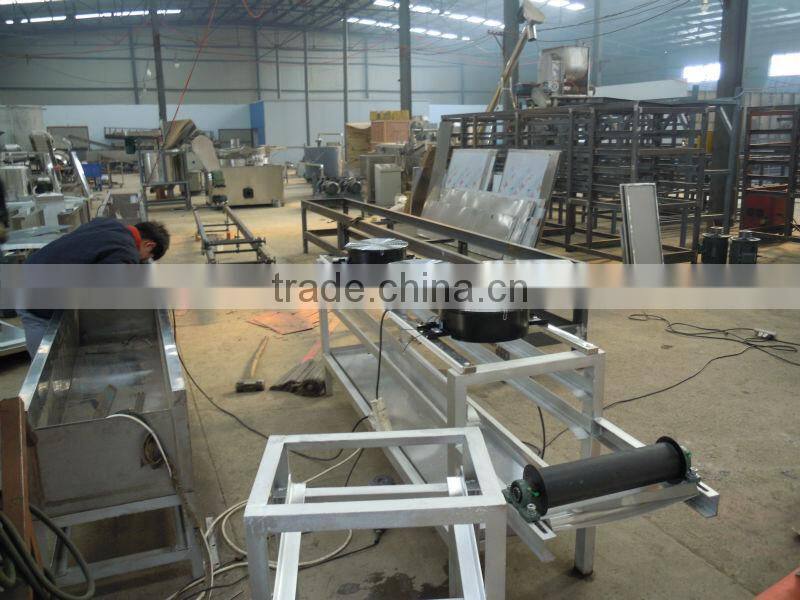 fried food production line in sack machinery