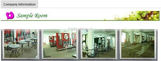 Metal Frame Rustic Antique Iron Garden Mirrors