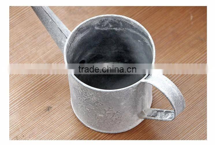 alibaba top seller indoor decorative antique garden metal watering can for home deco