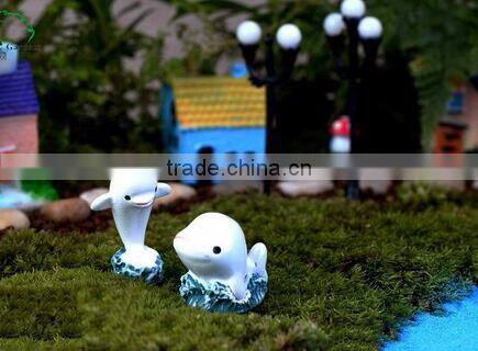 cy308 kawaii white dolphin decor