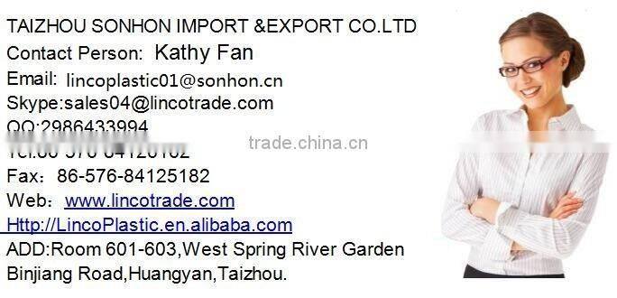 Halloween plastic small party tub with handle