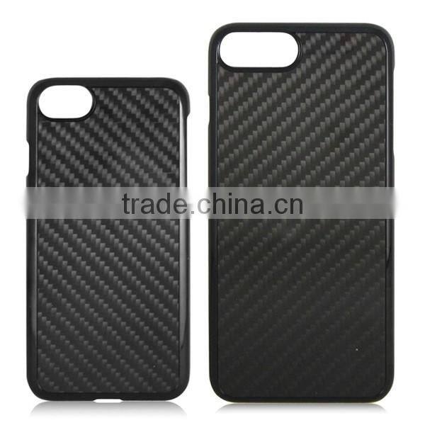 PC material phone shell real carbon fiber phone case for iPhone 7 / plus