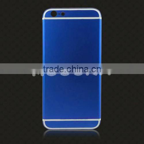 For iphone6 plus matt housing, colorful housing back case, black matt housing for iphone6 plus