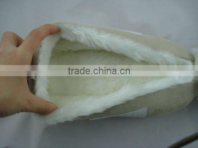 EASY WEAR WARM INDOOR SHOES WITH FLEECE LINING