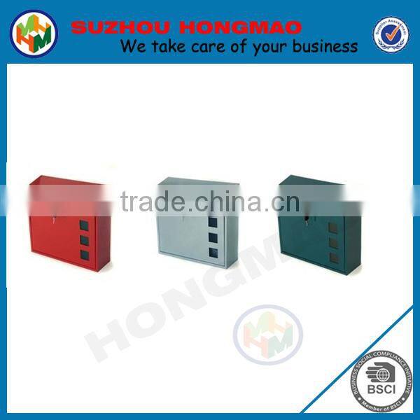 colorful cast iron mailbox