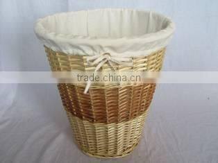 hand woven wicer storage rattan laundry basket