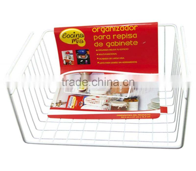 Kitchen accesories metal kitchen storage basket