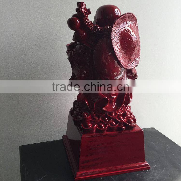 Polyresin figure of Buddha sculpture