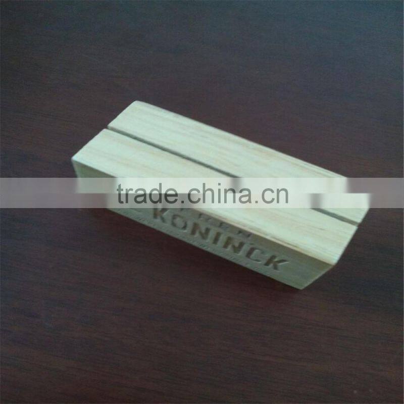 High Quality Wooden Photo Stand Wood Business Cards Holder For Name Cards or Restaurant