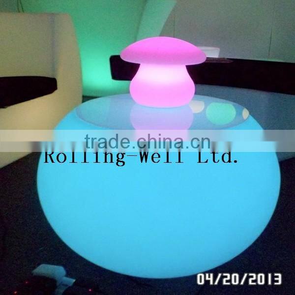 LED study table / LED buffet table / rechargeable color changing table