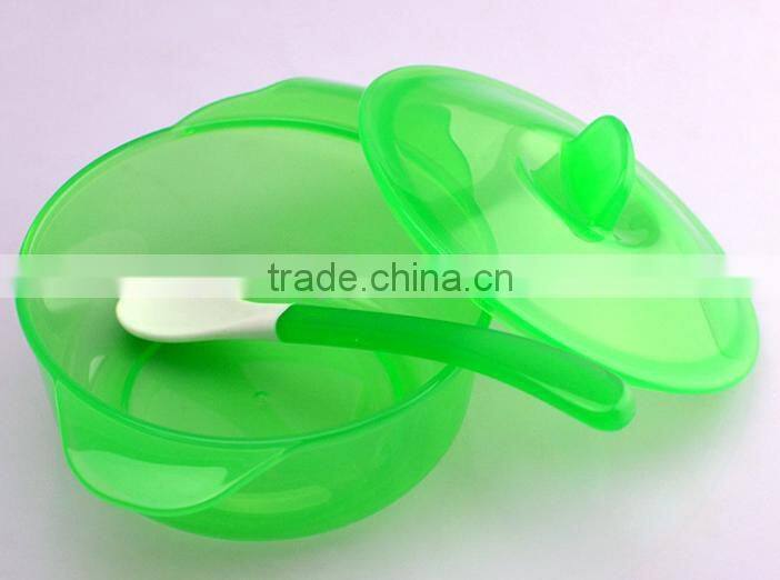 White plastic baby bowl wholesale cheap clear plastic salad bowl