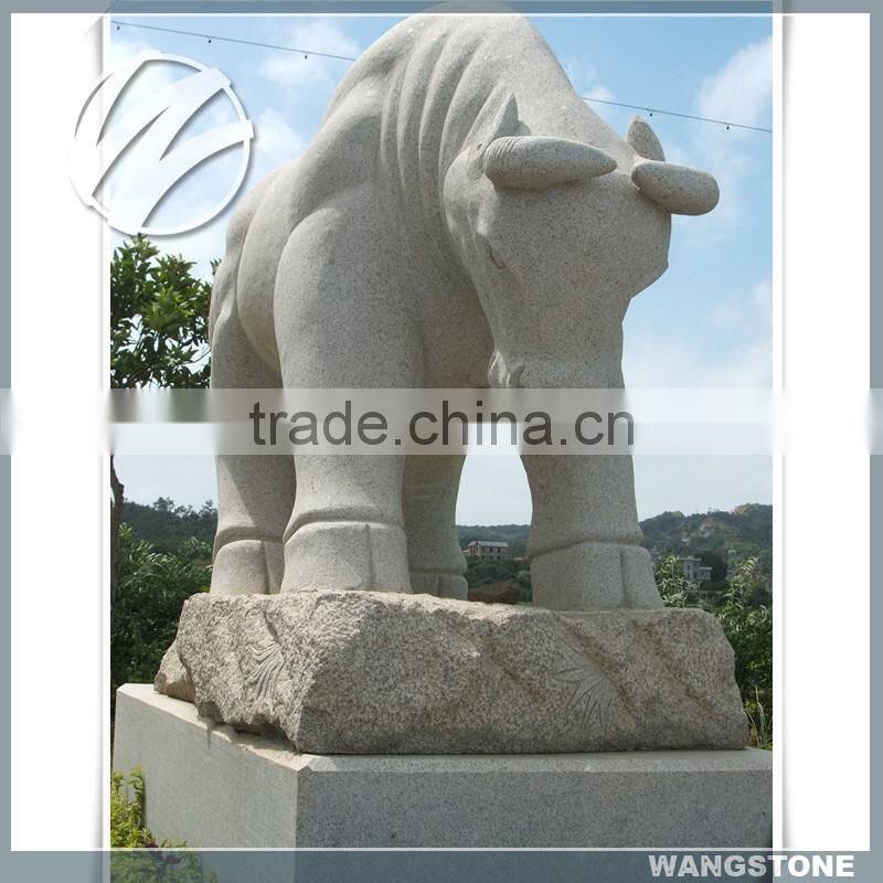 Modern Marble Bull Life-size Animal Stone Statue
