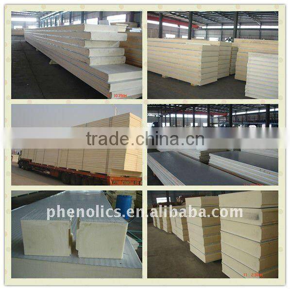 PU cold room panel for vegetable,fish,meat