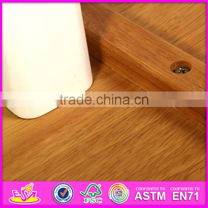 2016 new design baby wooden study desk., fashion kids wooden study desk, popular chidlren wooden study desk W08G179