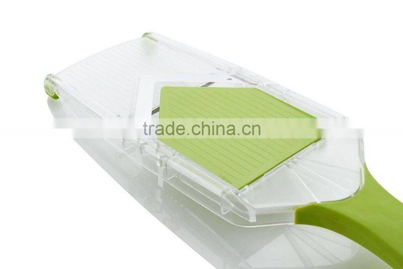 The Professional Mandoline Slicer Cutter Grater Steel V-Blade Guard Fruit Fries Cook