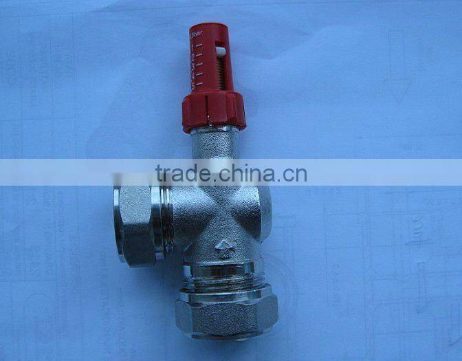 UK market automatic brass bypass valve