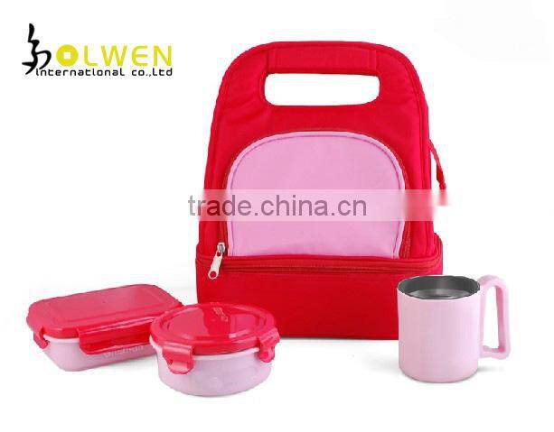 Customized Two-layer Hanging Insulated Cooler Bag