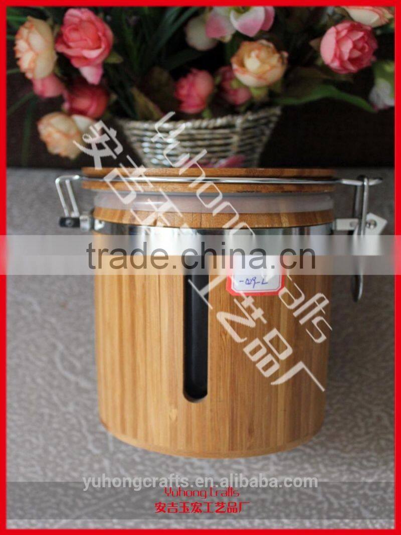 hot selling bamboo seal pot for promotiton