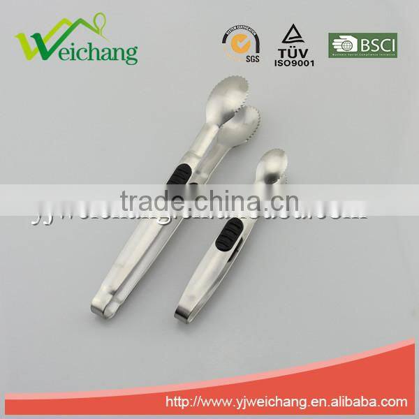 WCFT320 premium whole Stainless Steel Food Tong serve tong with long handle