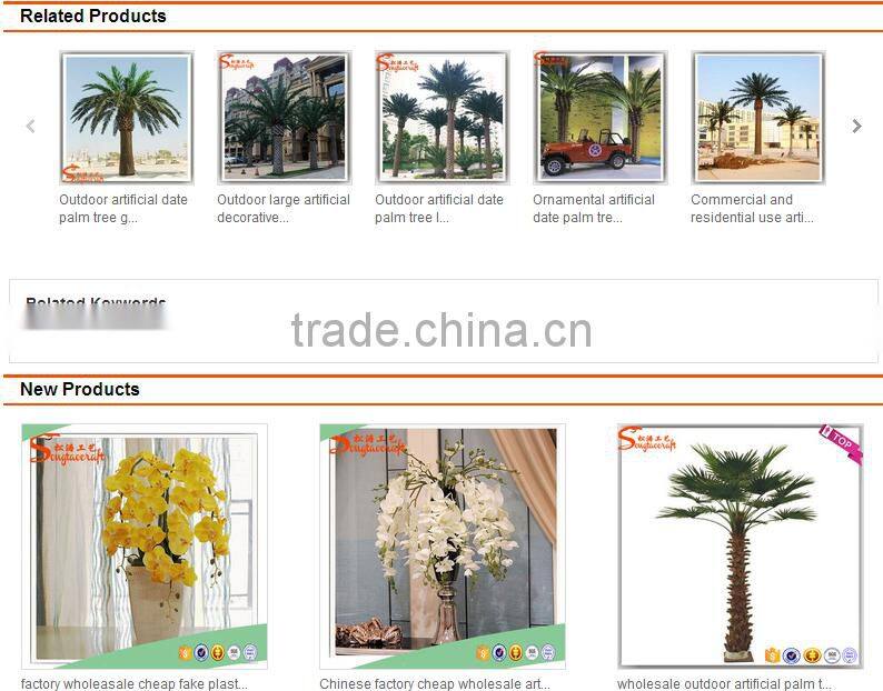 hign qulaity new green Chinese plastic outdoor decor artificial lucky bamboo poles fence plants