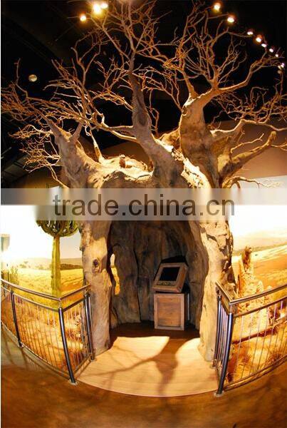 Artificial tree for interior decoration of art design