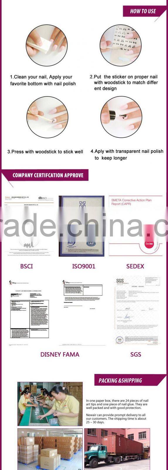 New Air Factory Sale Super Quality Nail Art Stickers Wholesale