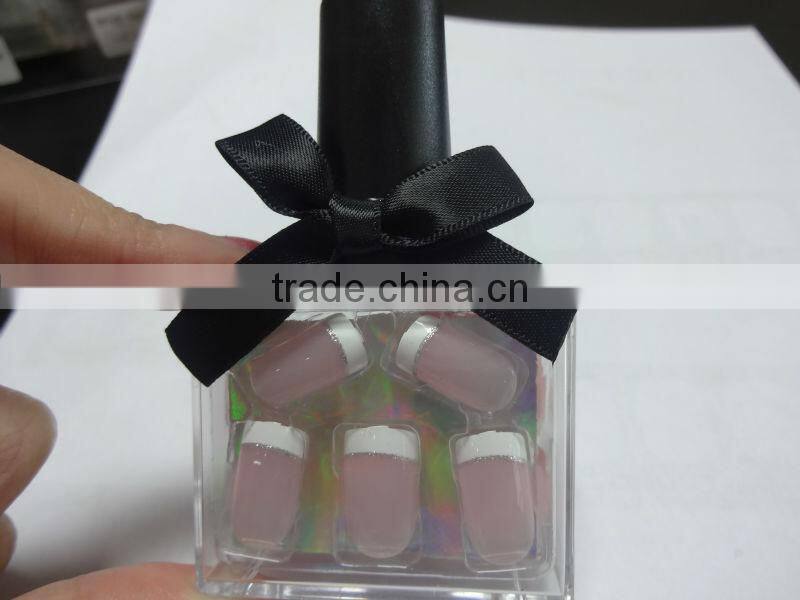 24 pcs New Design Fake Nail VIVI with nail glue - whole sale