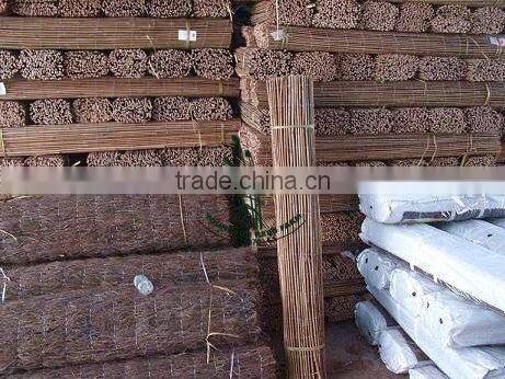 dark natural willow fencing rolls