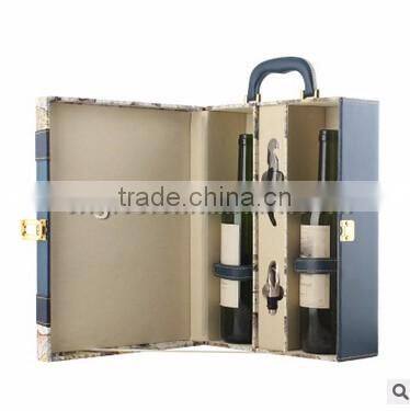 Fancy New Designed Fashionable High Quality Wine Box With Handle