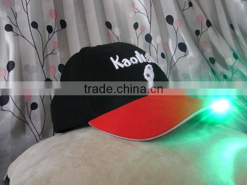 2013 trendy designed led caps /led caps and hats