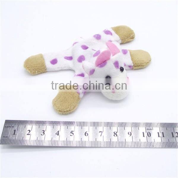 Factory wholesale promotional magnet toy plush animal magnet