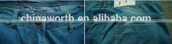 ladies plus size light blue denim stock lots