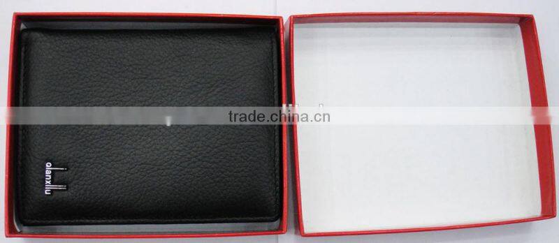 Fashion cowhide Genuine leather wallet