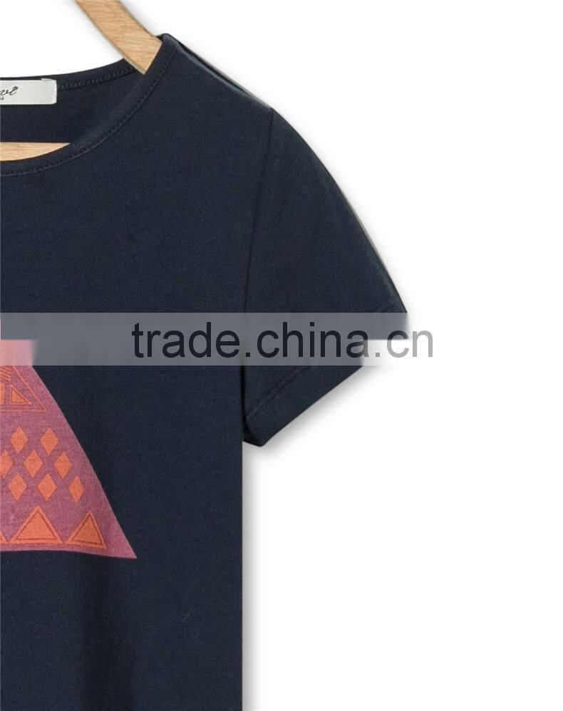 custom graphic printing cheap children online sale girls t shirt suit dress
