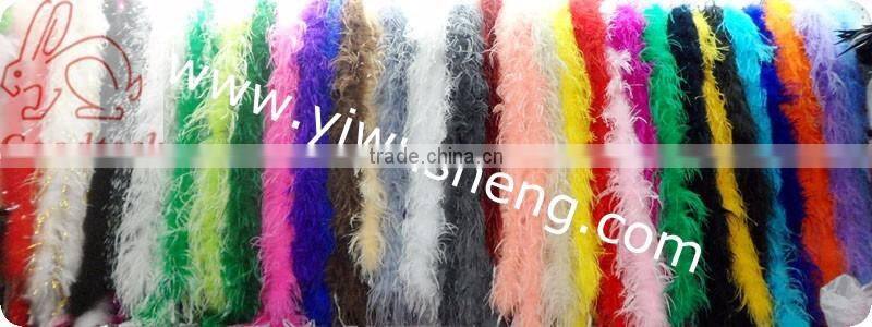 China wholesale multicolor hair accessories or clothes decotation curly ostrich feather