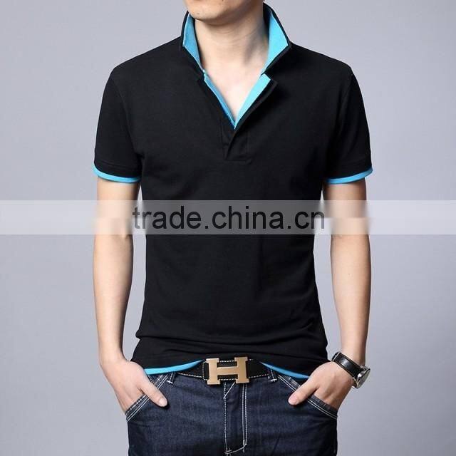 Wholesale fashion short sleeve polo shirt for man factory price 2016