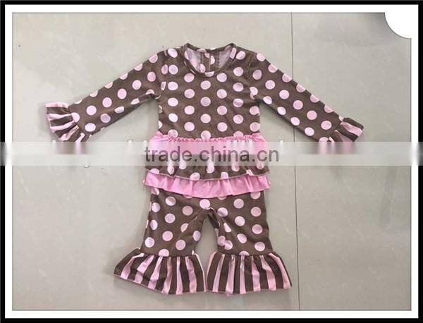Wholesale Cute Dots Cotton Baby Dress Romper Party Infant Girl Romper Baby Clothes For Girls Sisters Clothing