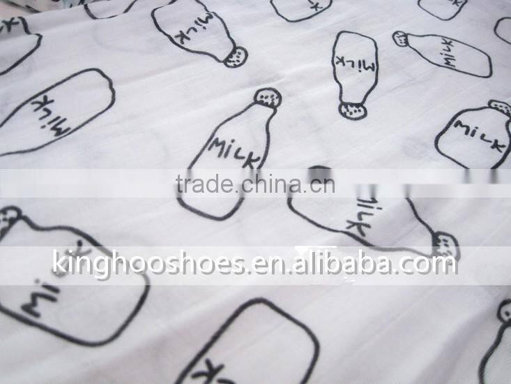 hot selling baby swaddle milk bottle style swaddle newborn baby soft blanket