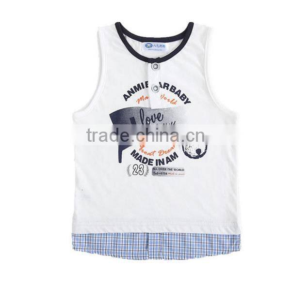 2015 cheap cotton boy clothing