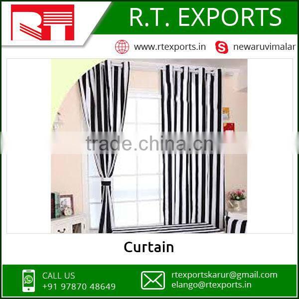 2017 Wholesale Cotton Window Curtain India