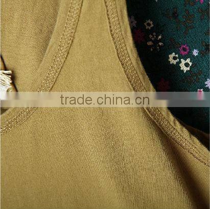 Eropean Style Cotton Thight Tank Top Vest for Woman