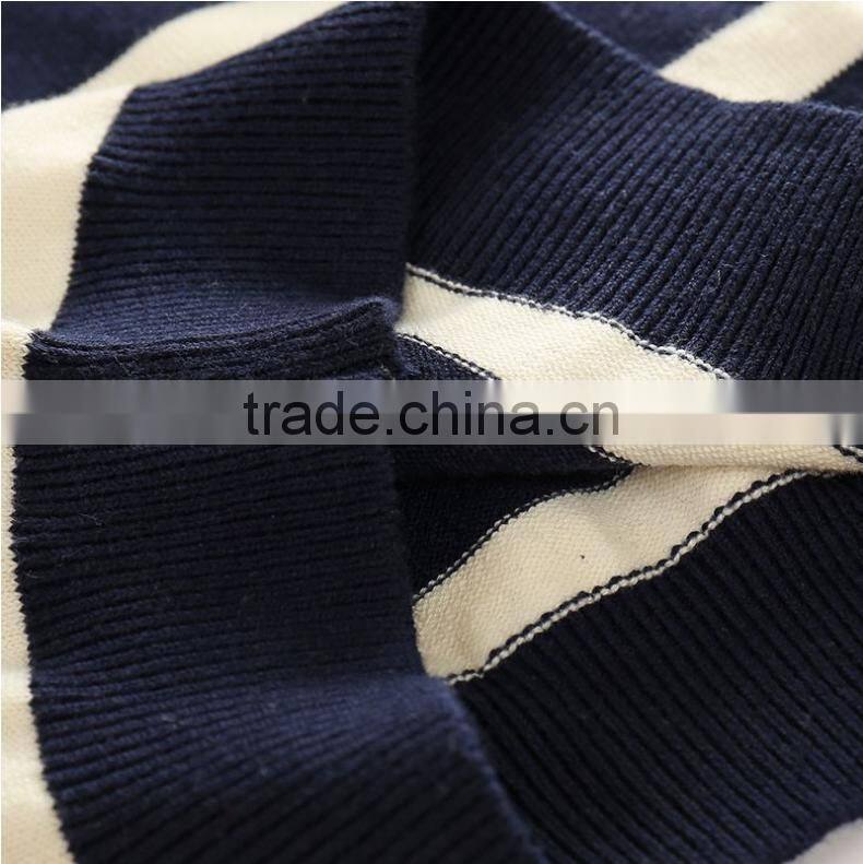 New Design Children Striped Sweaters Long Sleeve Knitting Boy Pullover