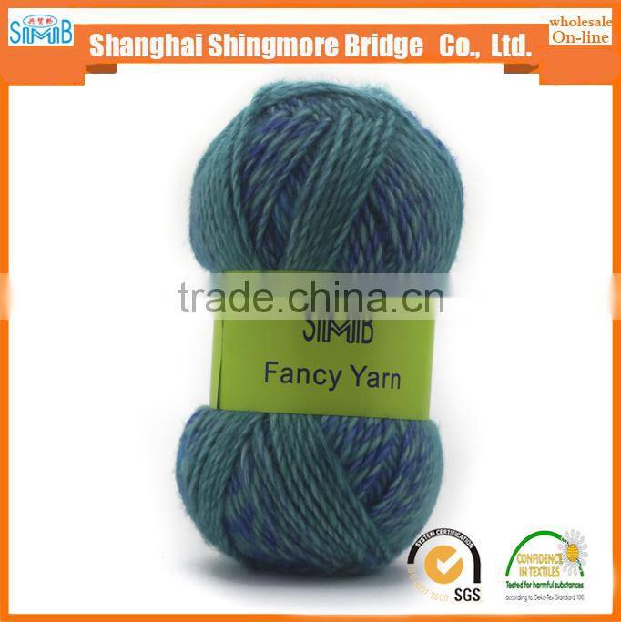 china suppliers supply high quality air yarn, 1/2.2Nm Acrylic polyester blend yarn with cheap price, hand knitting yarn for hat