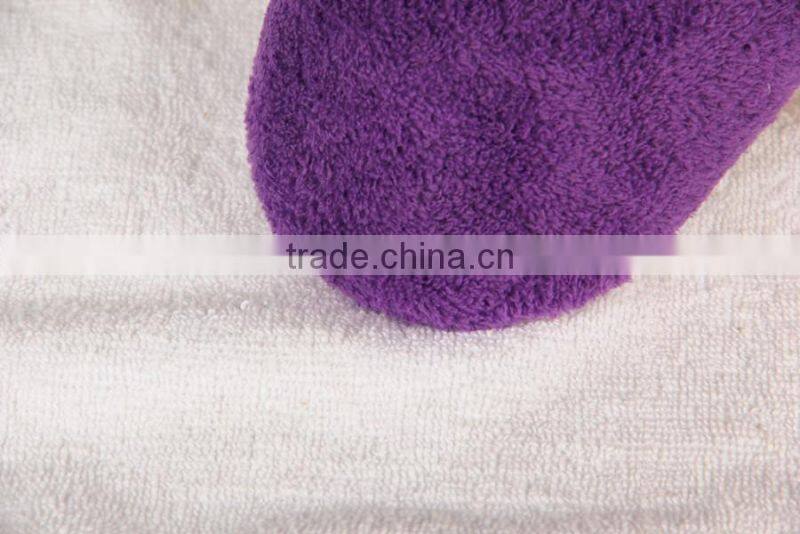 wholesale cheap hotel plastic dot cloth sole slipper
